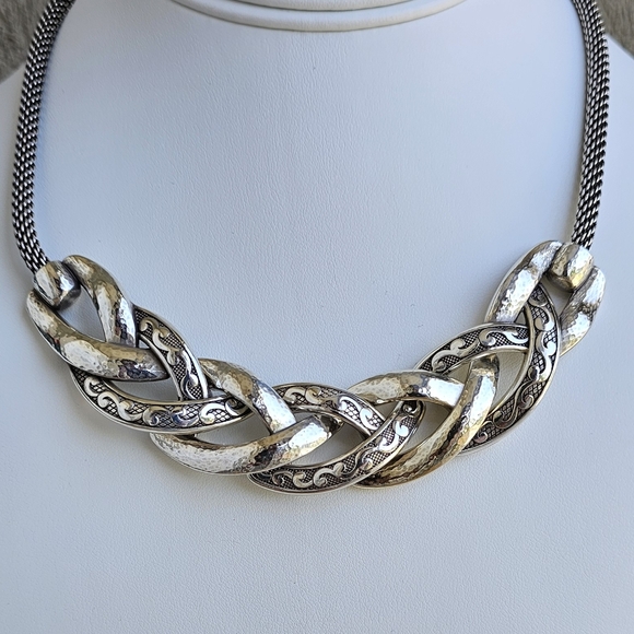 Brighton Jewelry - Brighton Collectibles Jewelry Venetian Canal Chunky Collar Necklace Retired